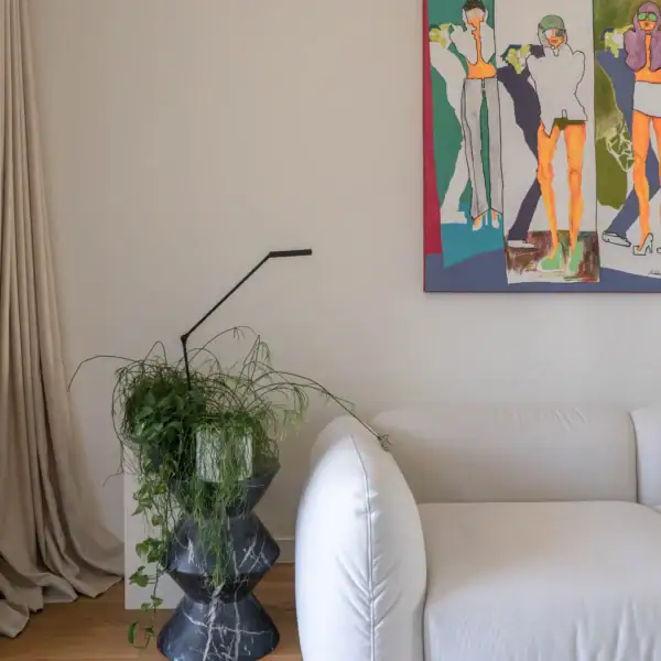design interior living pentru un apartament in stil maximalist in complex Avalon din Bucuresti