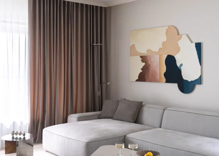 interior inspirat de arhitectura Bucureștiului